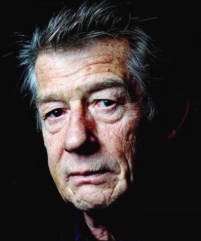 Portrait of actor John Hurt by Eamonn McCabe