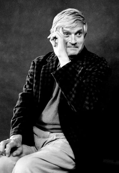Artist David Hockney, photographed by Eamonn McCabe