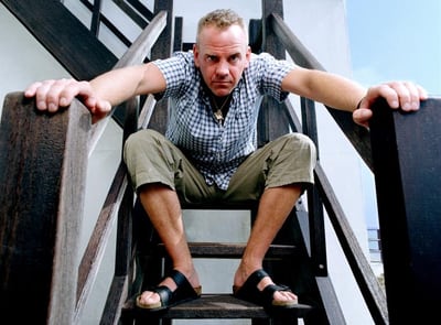 Portrait of DJ Fatboy Slim by Eamonn McCabe