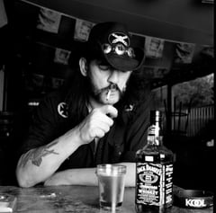 Portrait of musician Lemmy of Motorhead by Eamonn McCabe