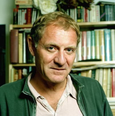 Portrait of poet Andrew Motion by Eamonn McCabe