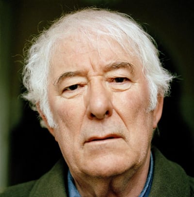 Portrait of poet Seamus Heaney by Eamonn McCabe