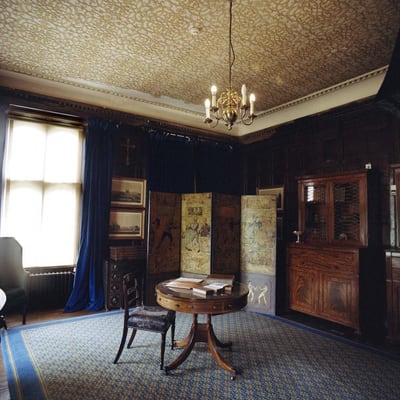A room at Newstead Abbey, the historic home of Lord Byron, photographed by Eamonn McCabe