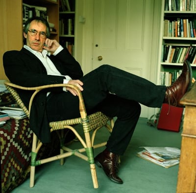 Portrait of novelist Ian McEwan by Eamonn McCabe