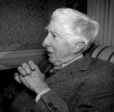 Portrait of novelist John Updike by Eamonn McCabe