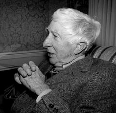 Portrait of novelist John Updike by Eamonn McCabe