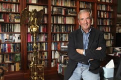 Portrait of novelist Robert Harris by Eamonn McCabe